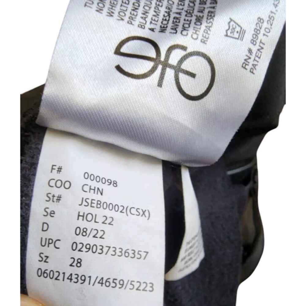 Sam Edelman Faux Leather Black Pants Size 28 High Rise Skinny Ankle - Picture 11 of 12